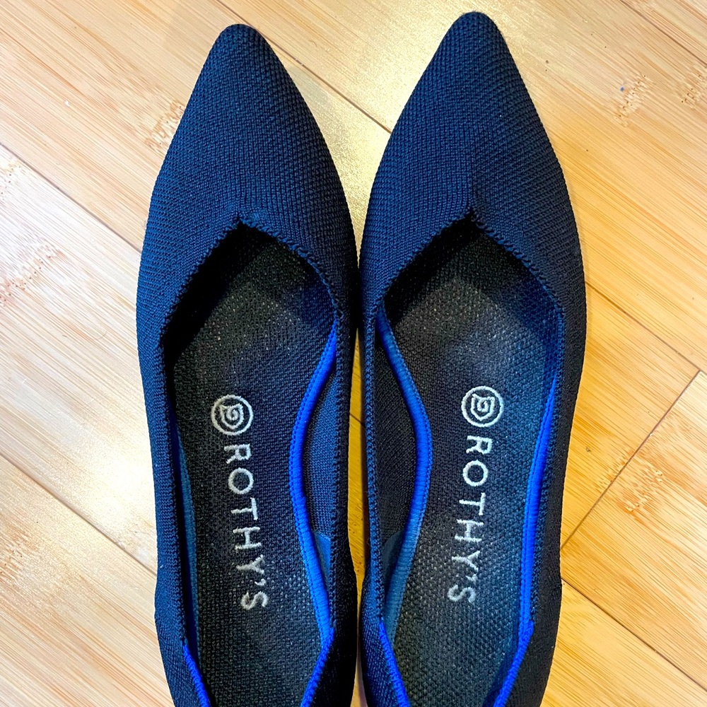 Rothy’s The Point Black sz 7.5